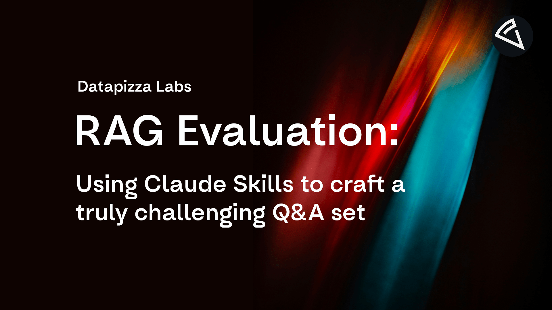 Claude Rag RAG Evaluation: Using Claude Skills to craft a truly challenging Q&A set